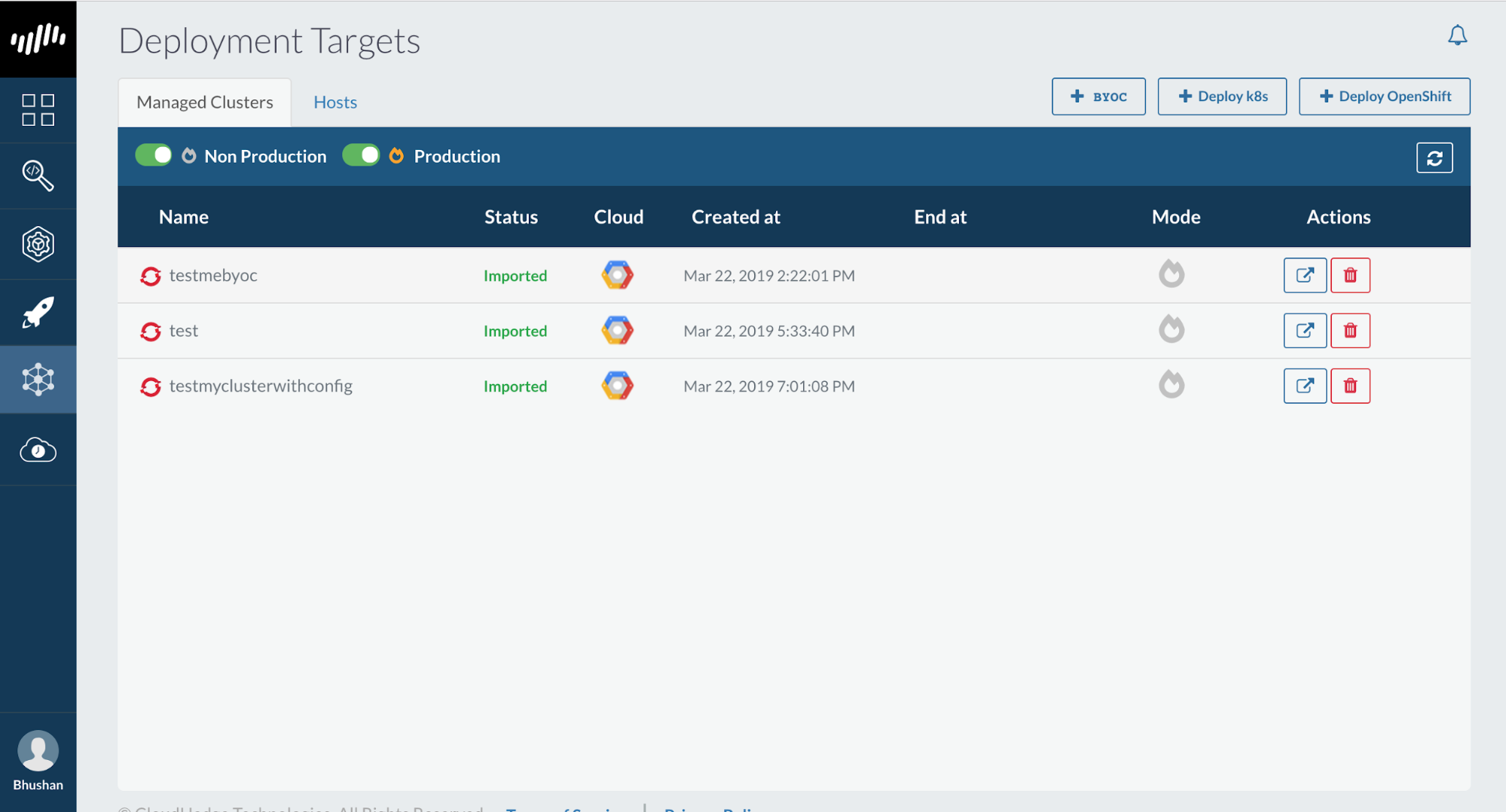 CloudHedge Cruize App Deployment